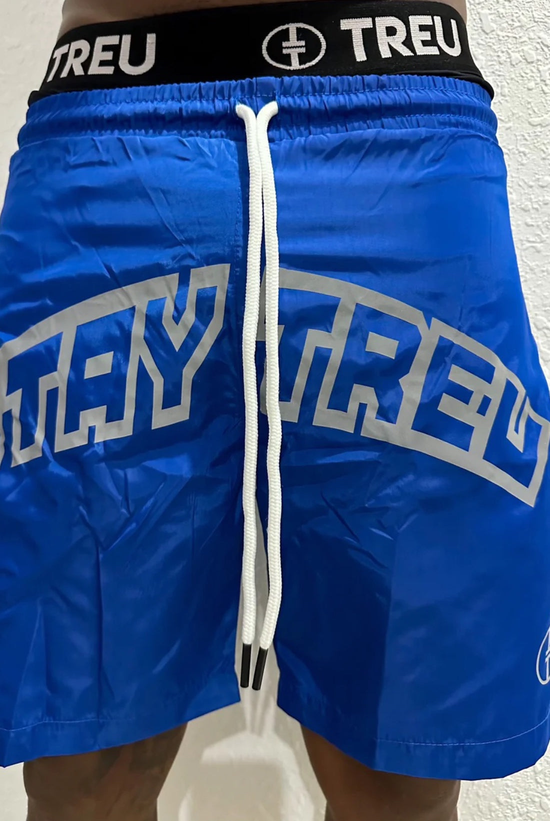 Treu Blue Reflective Shorts