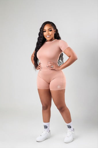 Treu Nude Shorts Set