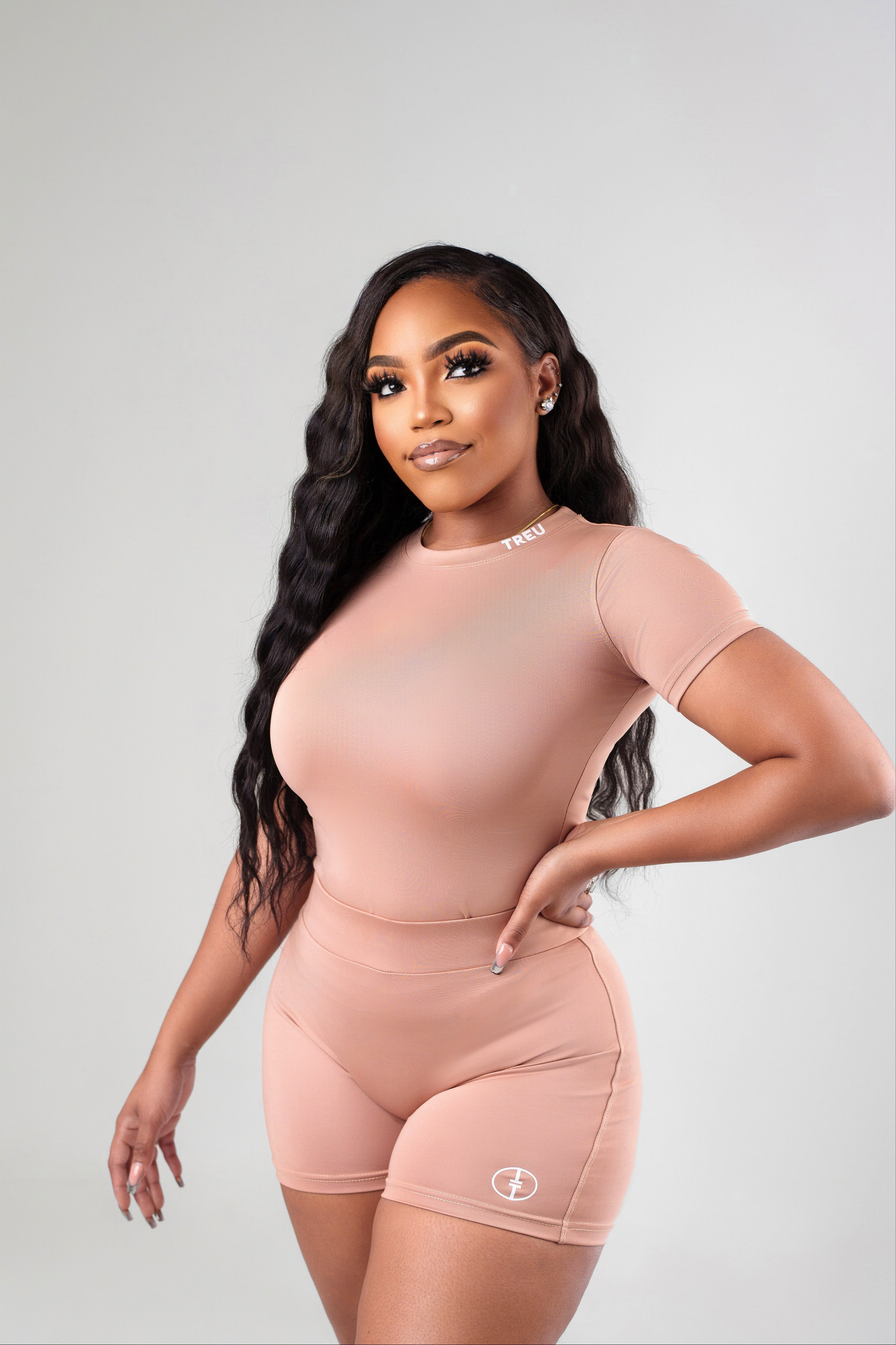 Treu Nude Shorts Set