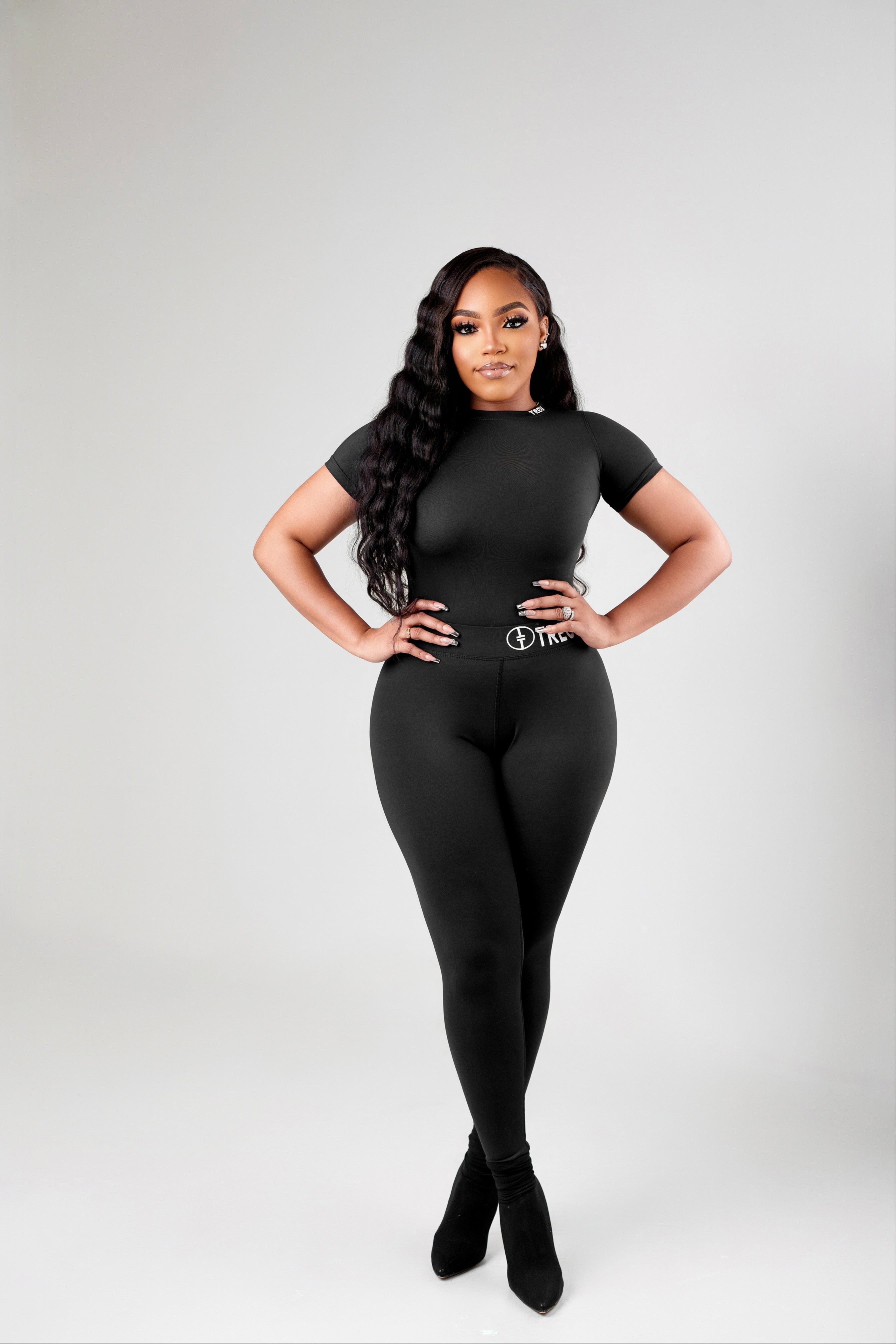 Treu LeggingsCrop Top Set