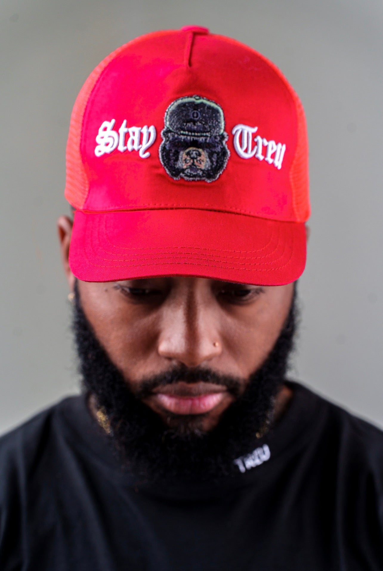 Red Stay Treu Cap