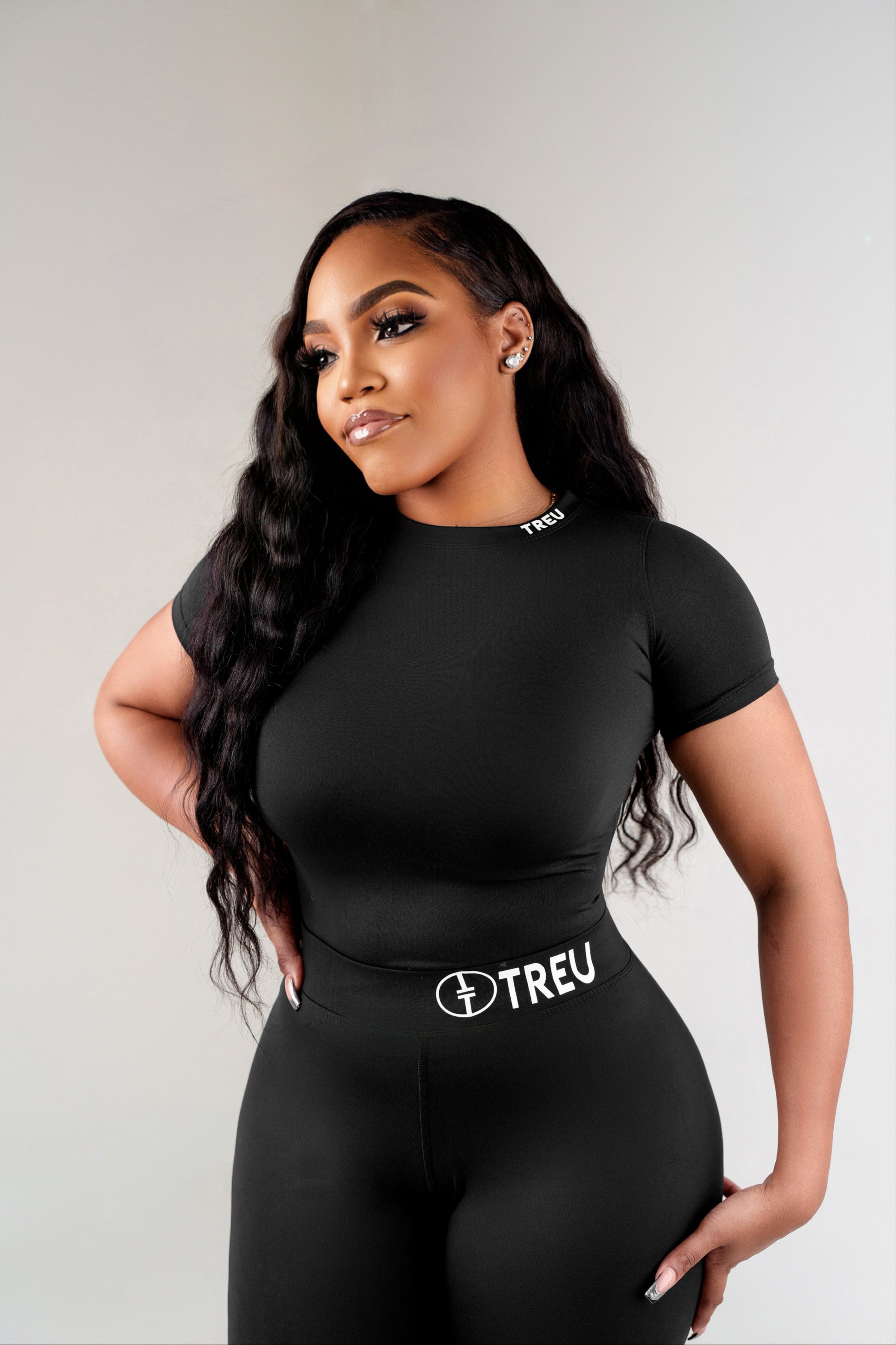 Treu LeggingsCrop Top Set