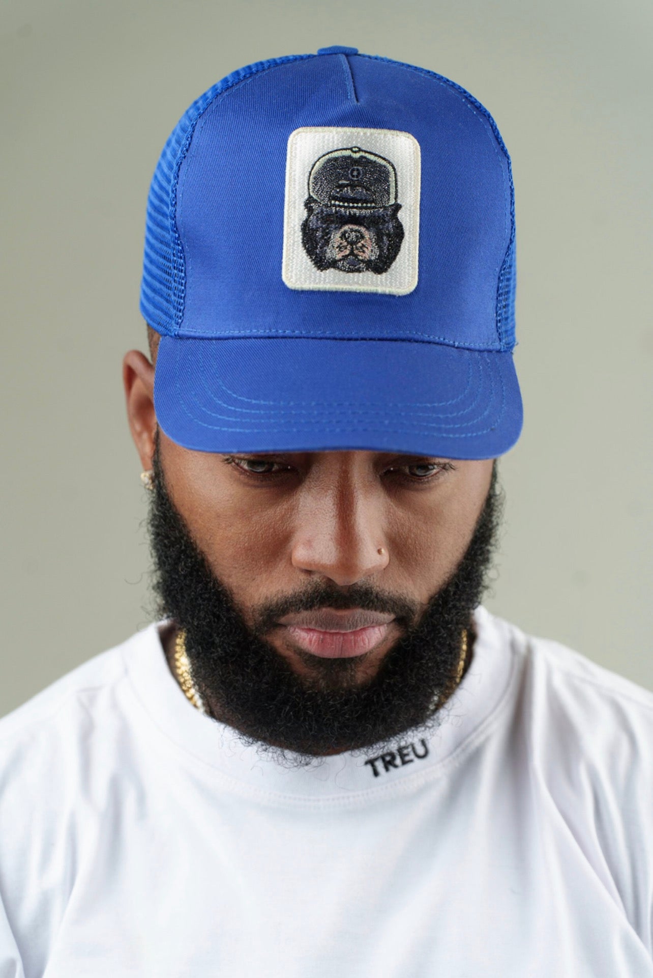 Blue Treu Logo Cap