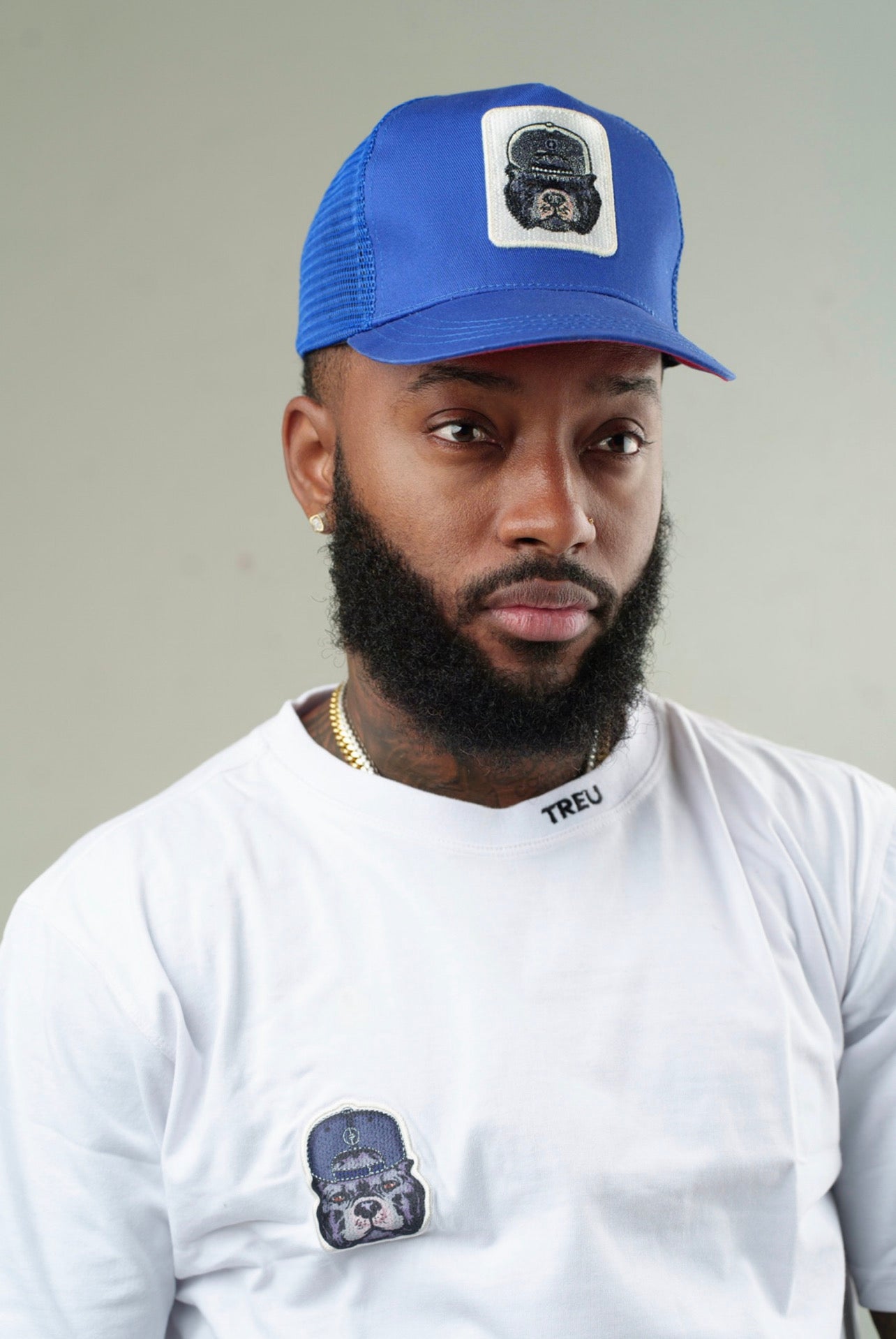 Blue Treu Logo Cap