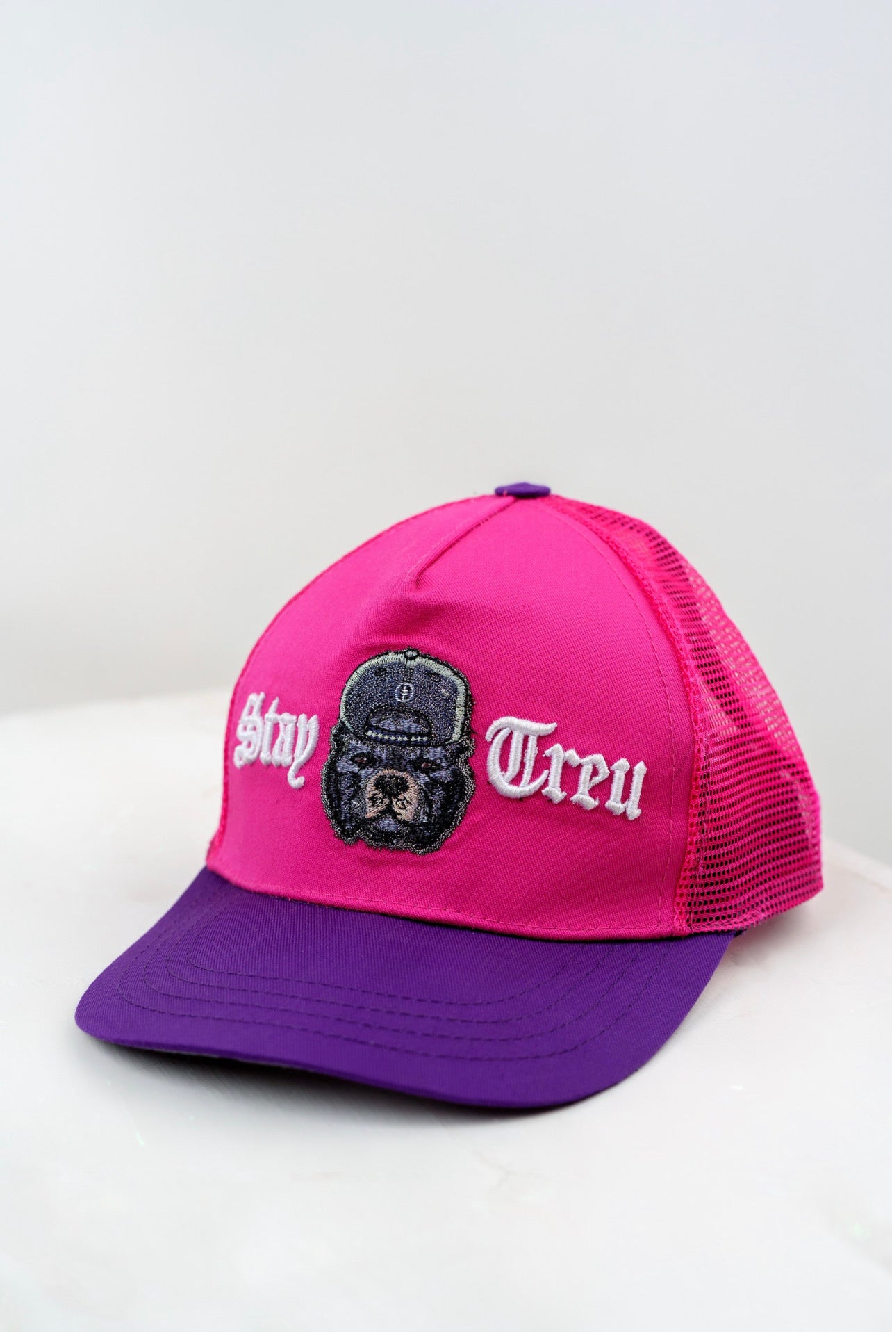 Pink Stay Treu  Cap