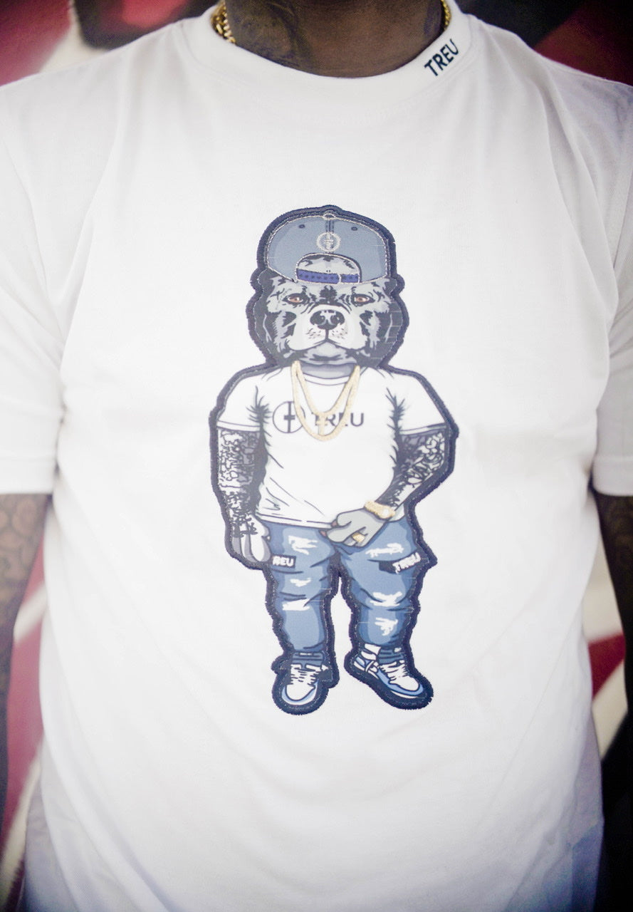 White Treu Standing T-Shirt