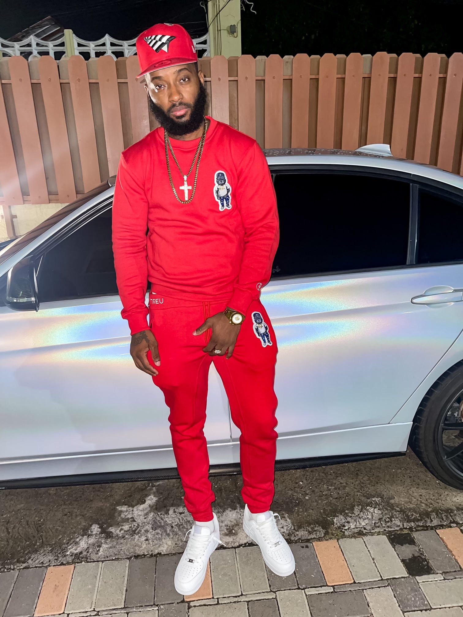 TREU Red Sweatpants