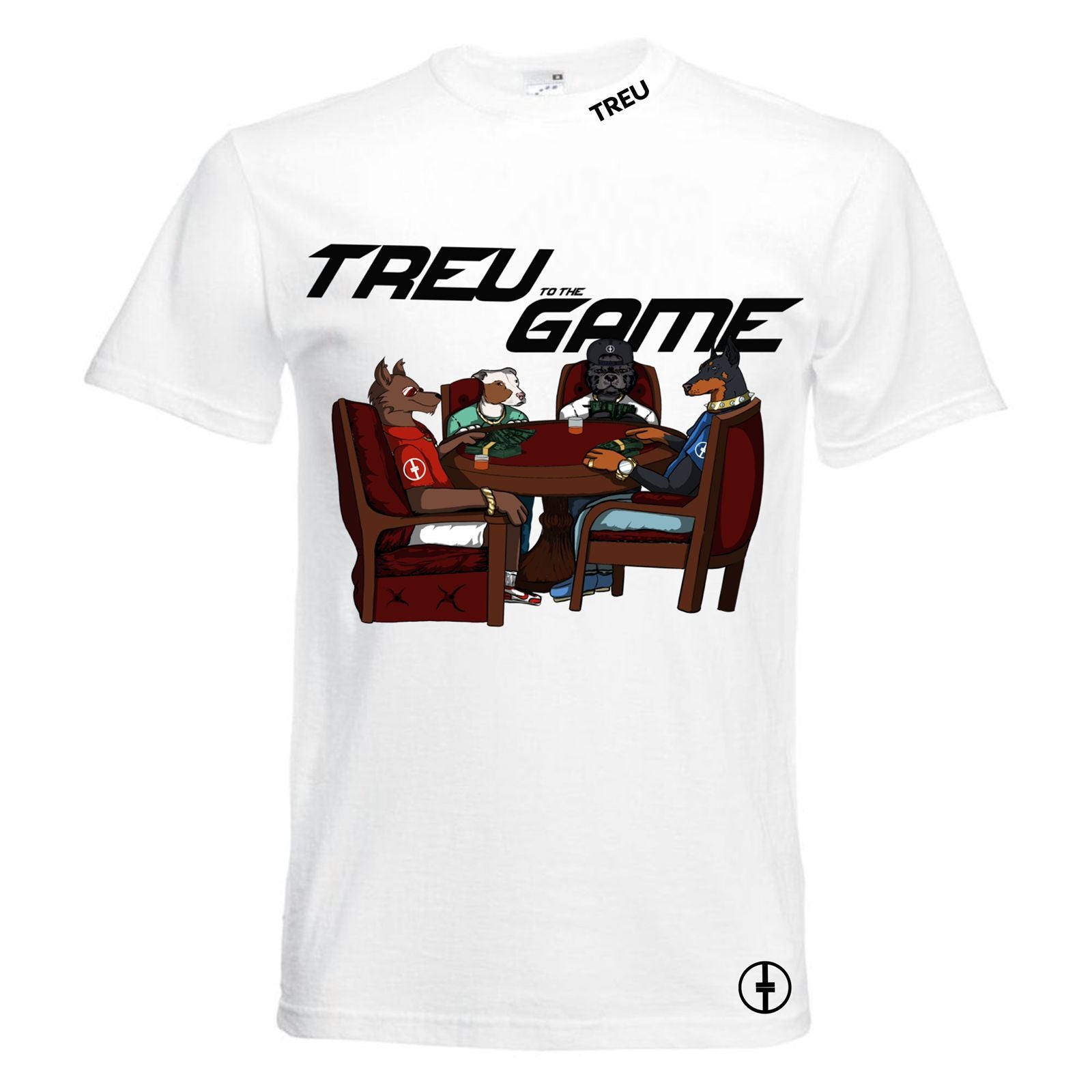 White Treu To THE GAME T-Shirt