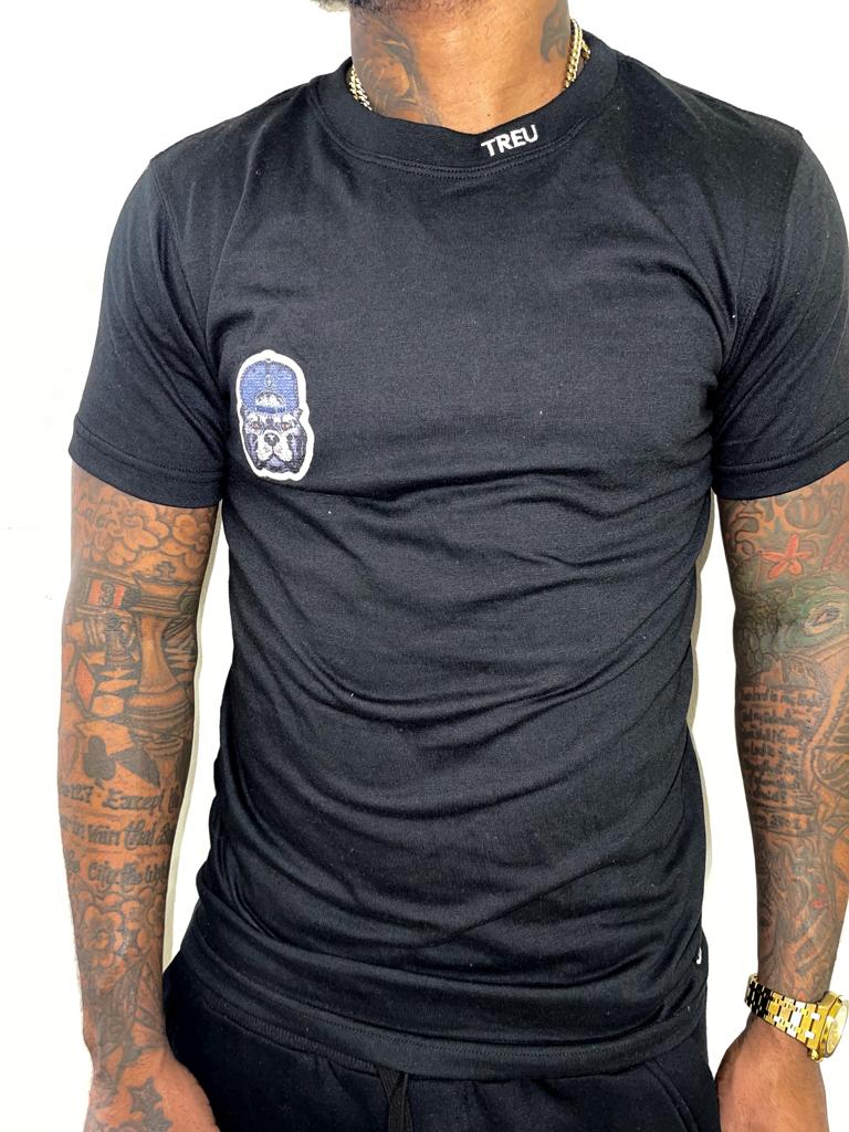 Black Treu Crest T-Shirt